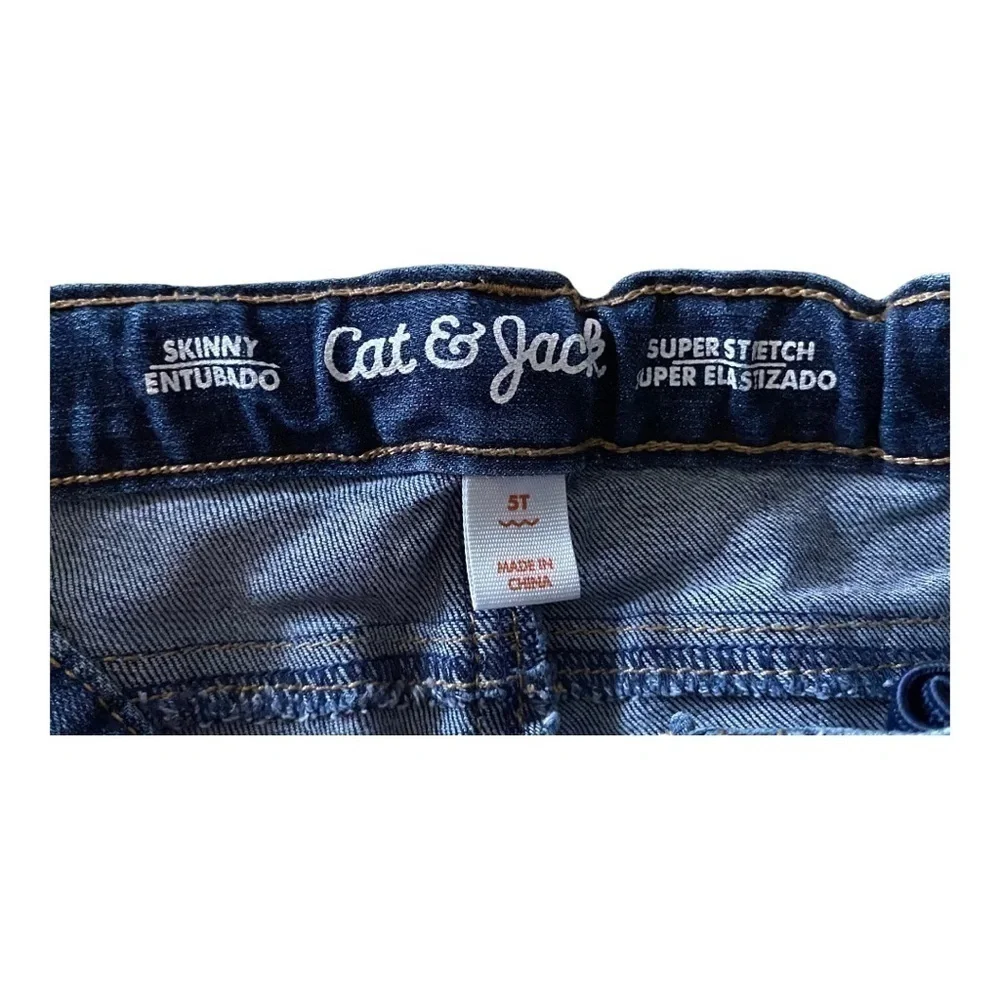 GIRLS OUTFIT-SIZE 5T-CAT & JACK-CARTERS